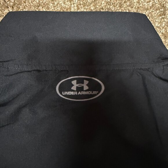 Under Armour Vital Woven Warm-Up Jacket Mens 2XL Black Mesh Lined Workout Loose - Picture 14 of 16